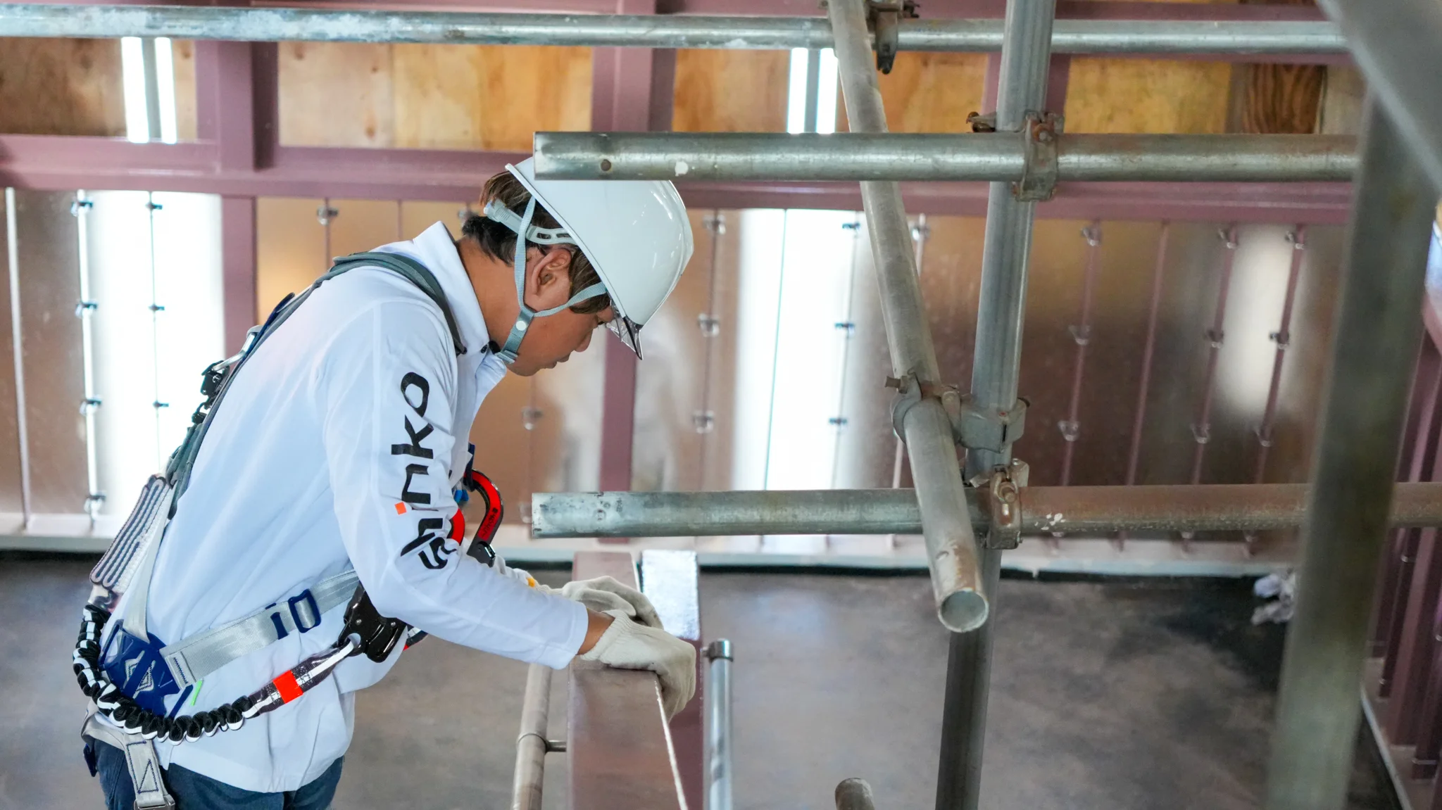 進晃の止水・防水工事の施工風景